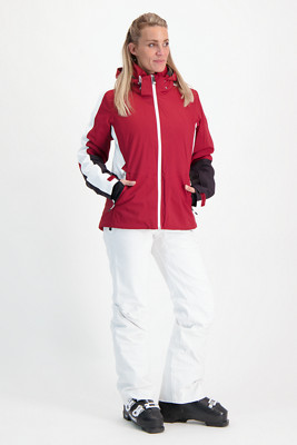 Skijacke kaufen in Damen bordeaux ALBRIGHT St.Moritz