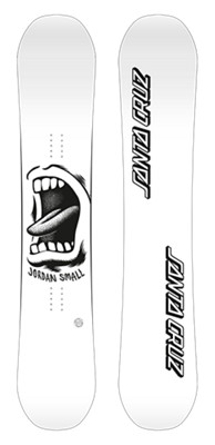 Santa Cruz Jordan Small Pro Snowboard 22/23 in weiß kaufen 