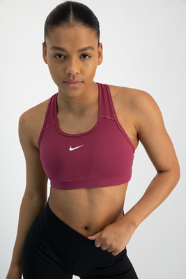 Nike, Swoosh Sport-BH für Damen - Violett