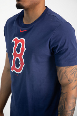 Nike Boston Red Sox Wordmark Tee Blue