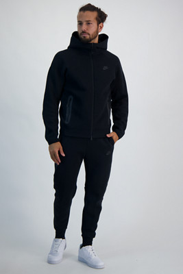 Veste à capuche Nike Tech Fleece pour homme - Noir/Noir - FB7921-010