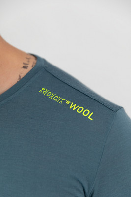 Ortovox 185 ROCK´N´WOOL Longsleeve Shirt, Men, pacific green - Sport65 -  Shop & Reisen
