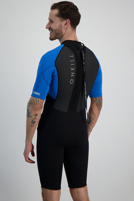 ONeill Reactor II 2mm Back Zip Spring Shorty Herren Neoprenanzug Black-graphite Hier Im Shortys