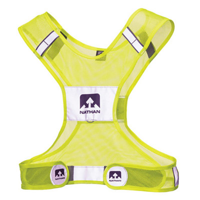 Lovelegis Giubbotto Catarifrangente Gilet Riflettente Running Corsa Ciclismo Jogging Alta visibilità Regolabile Giallo Verde