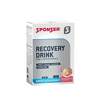 Recovery Drink Strawberry-Banana 6 x 60 g Getränkepulver