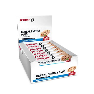 Cereal Energy Plus Cranberry 15 x 40 g Sportriegel