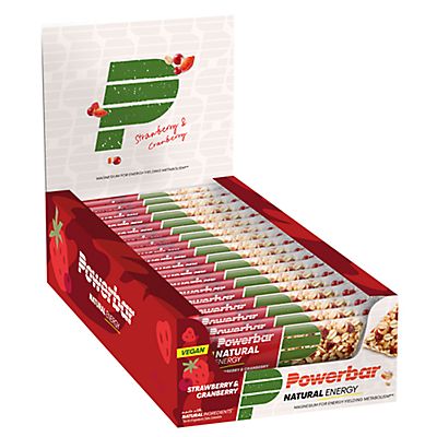 Natural Energy Cereal Strawberry&Cranberry 18 x 40 g barretta per lo sport