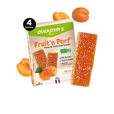 Pâtes de Fruits Bio Aprikose 4 x 25 g barretta per lo sport