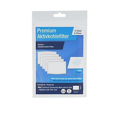 Image of 5-Pack Premium Aktivkohlefilter