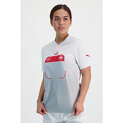 Image of Schweiz Away Replica Damen Fussballtrikot WM 2022