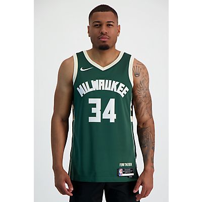 Milwaukee Bucks Icon Edition Giannis Antetokounmpo Herren Basketballtrikot