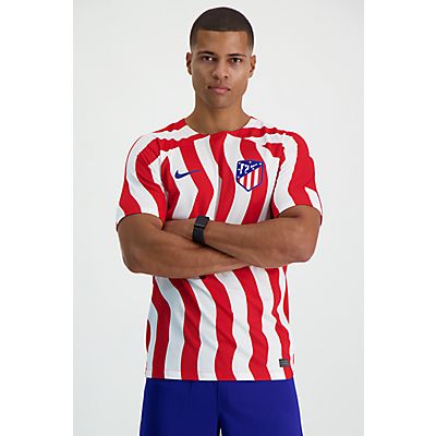 Image of Atletico Madrid Home Replica Herren Fussballtrikot 22/23 ohne Sponsor