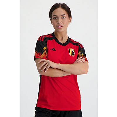 Image of Belgien Home Replica Damen Fussballtrikot WM 2022