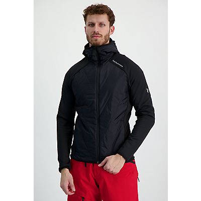 Image of Insulated Hybrid Hood Herren Steppjacke