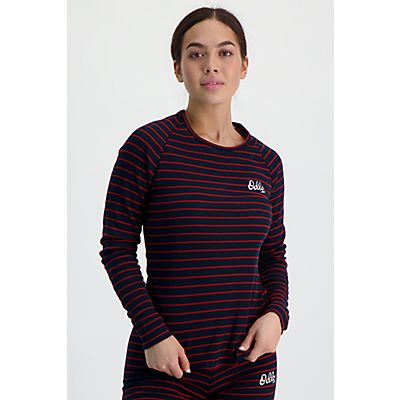 Image of Active Warm Originals Stripe ECO Damen Thermo Longsleeve