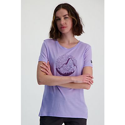 Mountain Mandala Merino Damen T-Shirt
