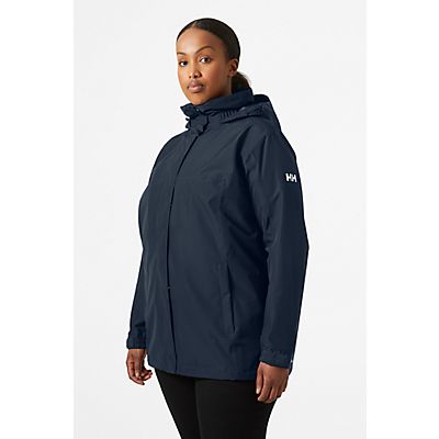 Aden Plus Size Damen Regenjacke