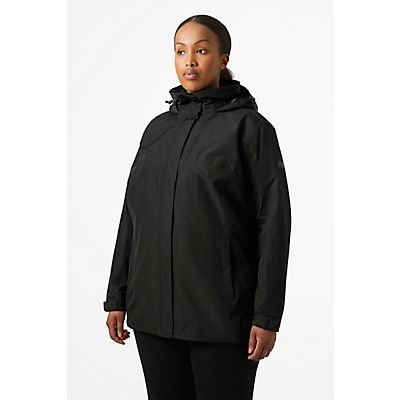 Aden Plus Size Damen Regenjacke