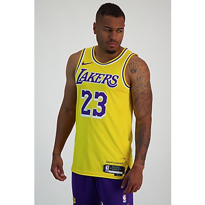 Los Angeles Lakers Icon Edition LeBron James Herren Basketballtrikot