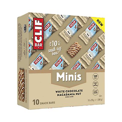 Image of Mini White Chocolate Macadamia Nut 10 x 28 g Sportriegel