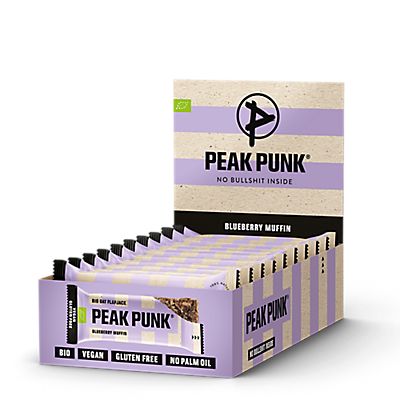 Bio Oat Flapjack Blueberry Muffin 12 x 60 g Sportriegel