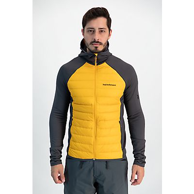 Image of Down Hybrid Hood Herren Daunenjacke