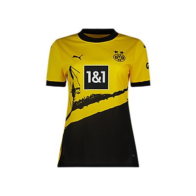 Image of Borussia Dortmund Home Replica Damen Fussballtrikot 23/24