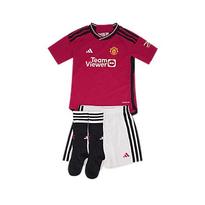 Manchester United Home Replica Mini Kinder Fussballset 23/24