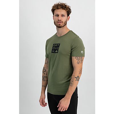 185 Merino Square TS Herren T-Shirt