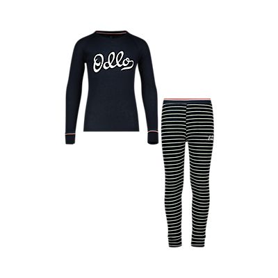 Image of Active Warm Originals ECO Stripe Kinder Thermo Unterwäsche Set
