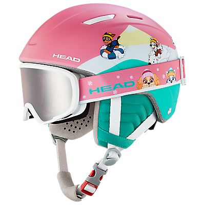 Maja Paw Kinder Skihelm + Brille