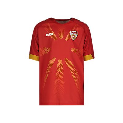 Image of Nordmazedonien Home Replica Kinder Fussballtrikot 23/24