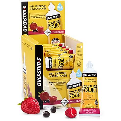 Coup De Fouet Fruits Rouges 36 x 30 g Energy Gel