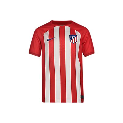 Image of Atletico Madrid Stadium Home Replica Kinder Fussballtrikot 23/24 ohne Sponsor