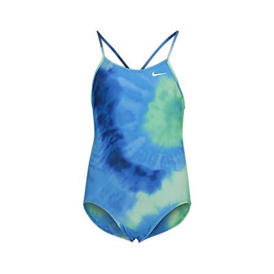 Tie Dye Mädchen Badeanzug