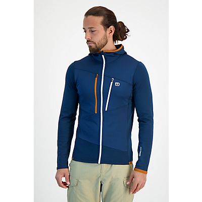 Image of Fleece Grid Hoodie Herren Midlayer