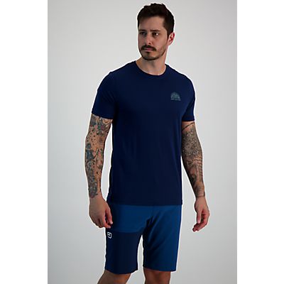 120 Cool Tec MTN Stripe TS Herren T-Shirt