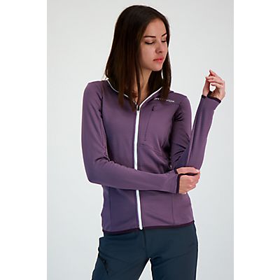 Fleece Light Grid Hooded Damen Midlayer