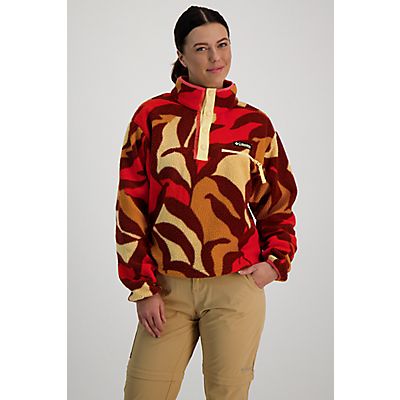 Helvetia™ Cropped Half Snap Damen Midlayer