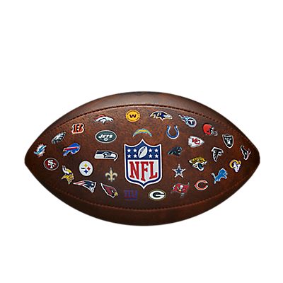 NFL Offiziell Throwback FB 32 Team Logo American Football