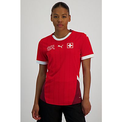 Image of Schweiz Home Replica Damen Fussballtrikot EM 2024