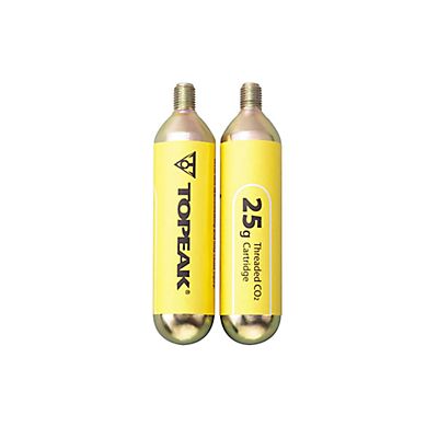 2-Pack Threaded 25 g CO2 Patrone