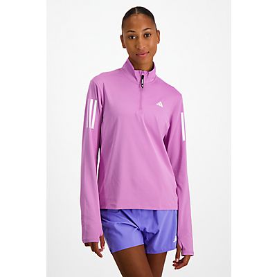 Image of Own the Run Half-Zip Damen Longsleeve
