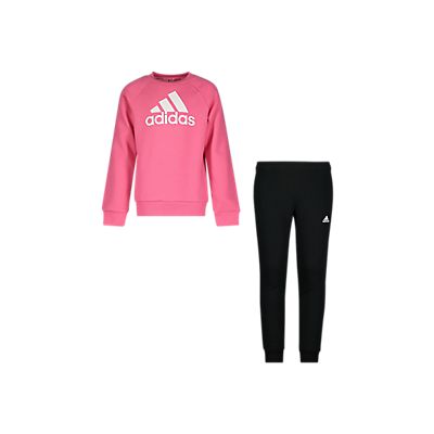 Image of Essentials Logo Fleece Mädchen Trainingsanzug