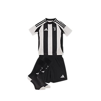 Juventus Turin Home Replica Mini Kinder Fussballset 24/25
