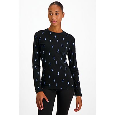 Merino 200 Oasis Snow Day Damen Thermo Longsleeve