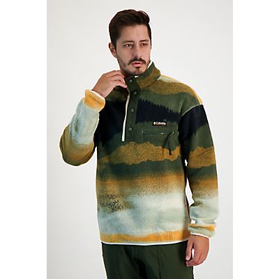 Image of Helvetia™ II Printed Half Snap Fleece Herren Midlayer