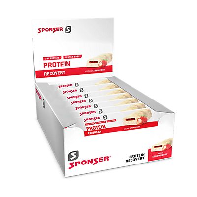 Image of Protein Crunchy Strawberry 15 x 50 g Sportriegel