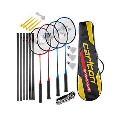 4-Pack Tournament Badminton Set