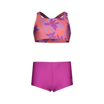 Allover Boyleg Mädchen Bikini